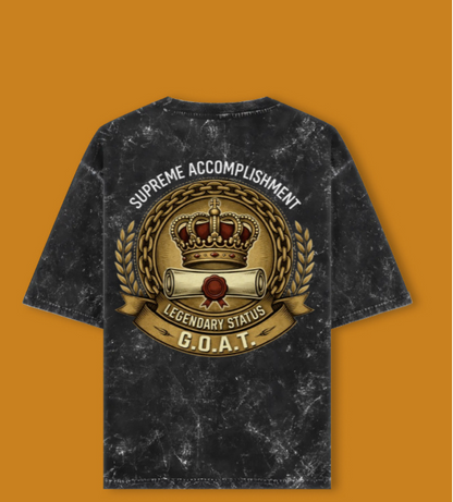 Unisex Acid Washed Oversized Tee