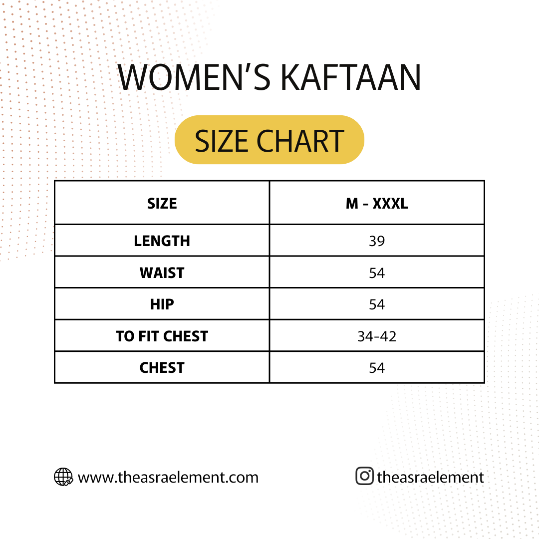 Cheetah Print Women's Kaftan (Blue)