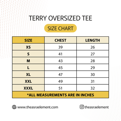 Terry Oversized Tee